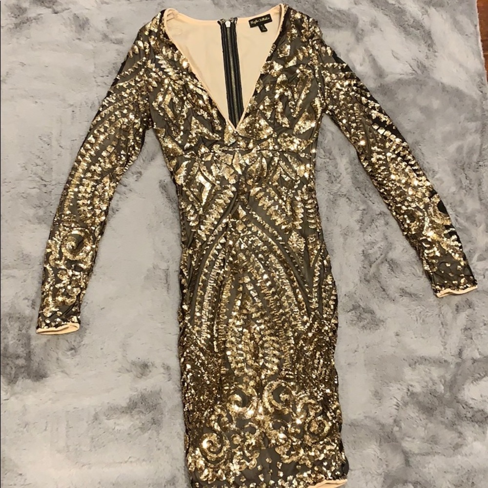 Black & Gold dress